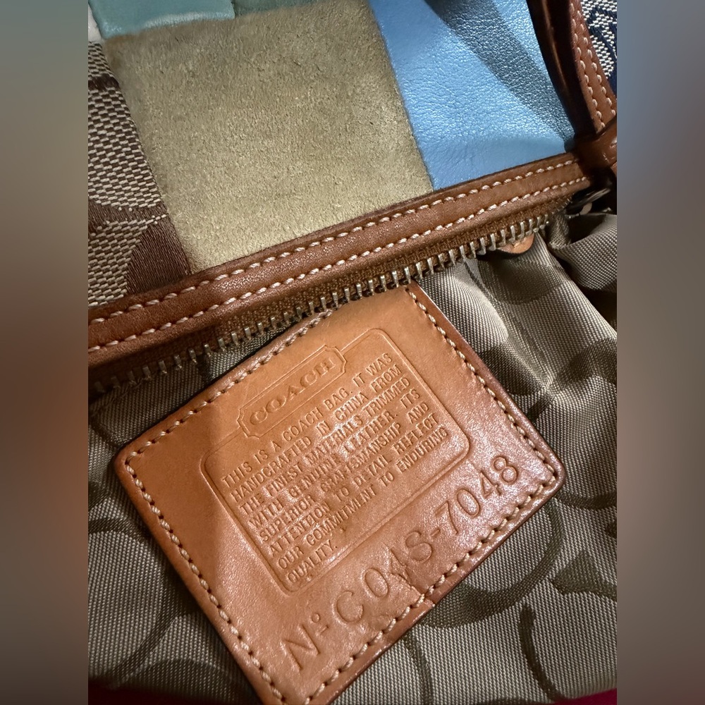 Y2K Coach Patchwork Shoulder Bag 7048 - Picture 14 of 14